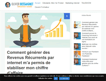 Tablet Screenshot of olivier-bessaignet.com